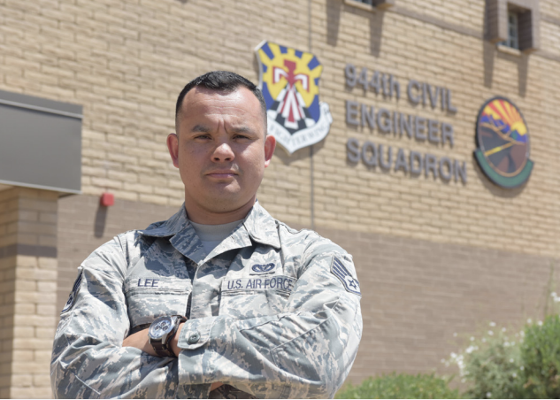 Jose Lee, owner of Freedom Cleaning Services, Yuma AZ, served in the U.S. Air Force. 944th Civil Engineer Squadron for 6 years.